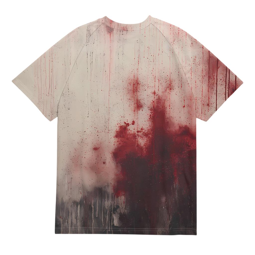 Men's Solid-color Classic Lapel Short-sleeved Sporty Casual Shirt Top