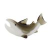 Four Cart Cute Handmade Glass Salmon