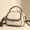 Luxury Design Double Zipper Handbags High Quality PU Leather Crossbody Shoulder Bags For Women Ladies Solid Color Messenger Bags