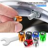 2026 Hot Sticker 4Pcs Car Wheel Tire Valve Caps Tyre Stem Cover Bolt-In Accessories For Alfa Romeo Giulia Stelvio Giulietta 159 