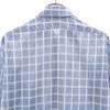 VAN HEUSEN 60s 70s Vintage Collar Stuffers Check Pattern Long Sleeve Shirt Men's Used