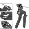 Stainless Steel Cable Tie Tensioner Gun Metal Self-Locking Strapping Tightening Plier Tool