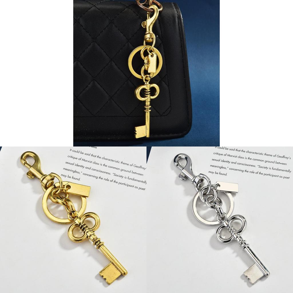 Vintage Metal Keychain Bag Pendant With Electroplating For Fashionable Handbag Decor Summer