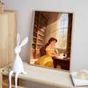 Disney Belle library reading 5D handmade diy diamond painting, home wall decoration