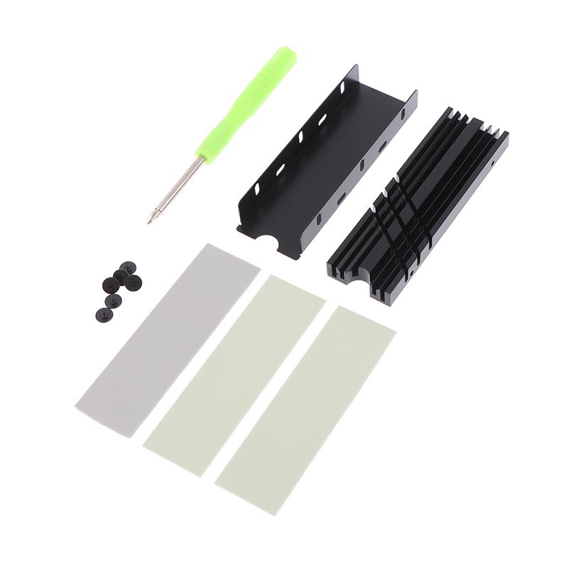 Final Cool Icesoul 01 M.2 2280 M.2 2242 M.2 2230 Ssd Heatsink Double-Sided Heat Sink With Thermal Silicone Pad