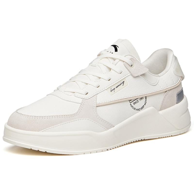 Anta Low-Top Skateboard Shoes Men's White Sneakers