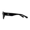 Calvin Klein Retro Narrow Frame Fashion Street Irregular Shape Sunglasses Unisex sunglasses Black CKJ22633SLB