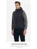 Men's Winter Hooded Down Cotton Vest Waistcoat