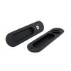 YOUTHUA Sliding Barn Door Locks Invisible Door Handle for Wooden Sliding Pocket Door Latch Furniture Hardware 17cm Door Locks