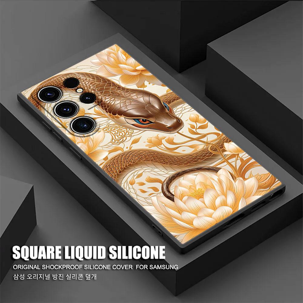 Snakes and Women S26Ultra Silicone Case For Samsung Galaxy S26 S25 S24 S23 S20 S21 FE S22 Ultra Plus 5G Cases Soft Phone Cover