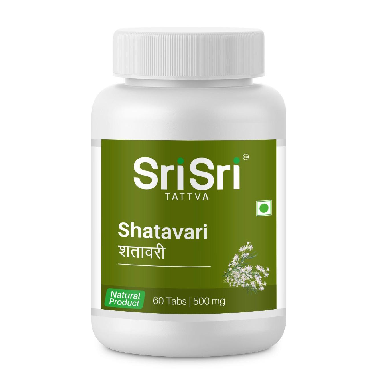 

Шатаварі (60 таб, 500 мг), Shatavari, Sri Sri Tattva