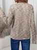 2025 Spring/Autumn Women's V-Neck Long Sleeve Pullover Top - Fashionable & Versatile