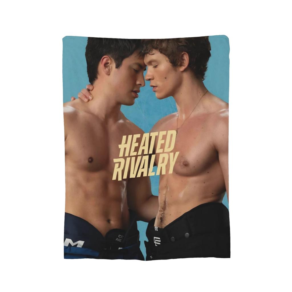 Heated Rivalry Blanket Hollanov 81 24 Flannel Novelty Warm Throw Blanket for Home Winter,