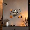 Bedroom Spooky Wall Stickers Halloween Stickers, Self Adhesive Vinyl Decals, Waterproof Removable Decals for Party Home Store Decor Peel And Stick