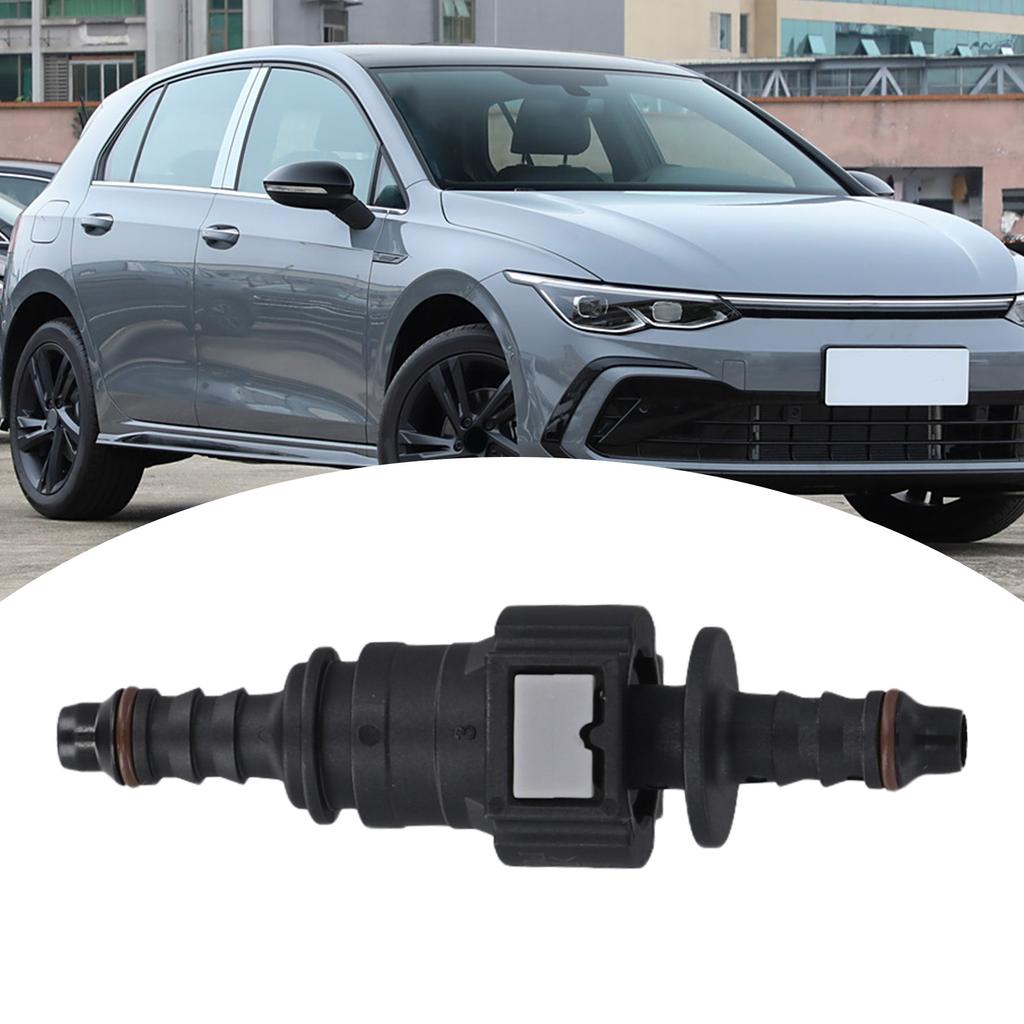 Szybkozłączka przewodu paliwowego do gumowych węży o średnicy wewnętrznej 8 mm i nylonowych rurek 6,35 mm