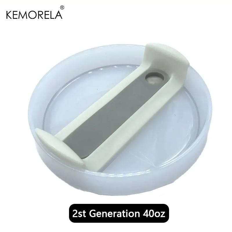 

KEMORELA Replacement Lids For Car Cup 40 oz Tumbler With Handle Cap Fit Thermos Cup H2.0 40oz Cup Lid Bottle Cap Accessories