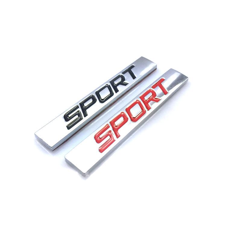 Nový zadní odznak SPORT pro Jetta Bora Lavida: Kovová samolepka na auto pro zadní kufr