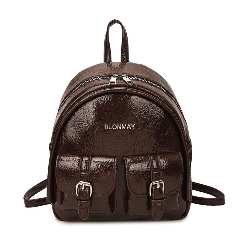 New simple locomotive bag women's schoolbag large capacity backpack cute college commuter backpack