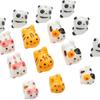 Ceramic Vertical Hole Hand-painted Beads Loose Spacer Charms for DIY Bracelet Necklace Jewelry Making Accessories
