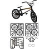 Puripura Sports Bmx Race Black Figure 1 12