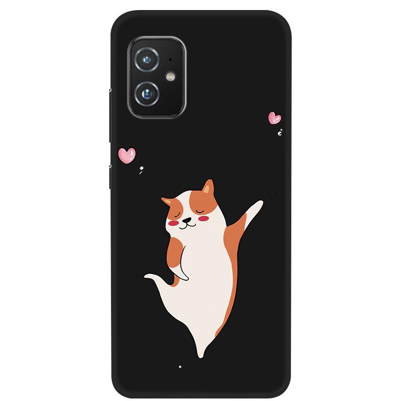 Black Silicone Case For Asus Zenfone 8 ZS590KS Case Soft Back Cover Coque For Asus Zenfone 8 ZS590KS Phone Case Zenfone8 Funda