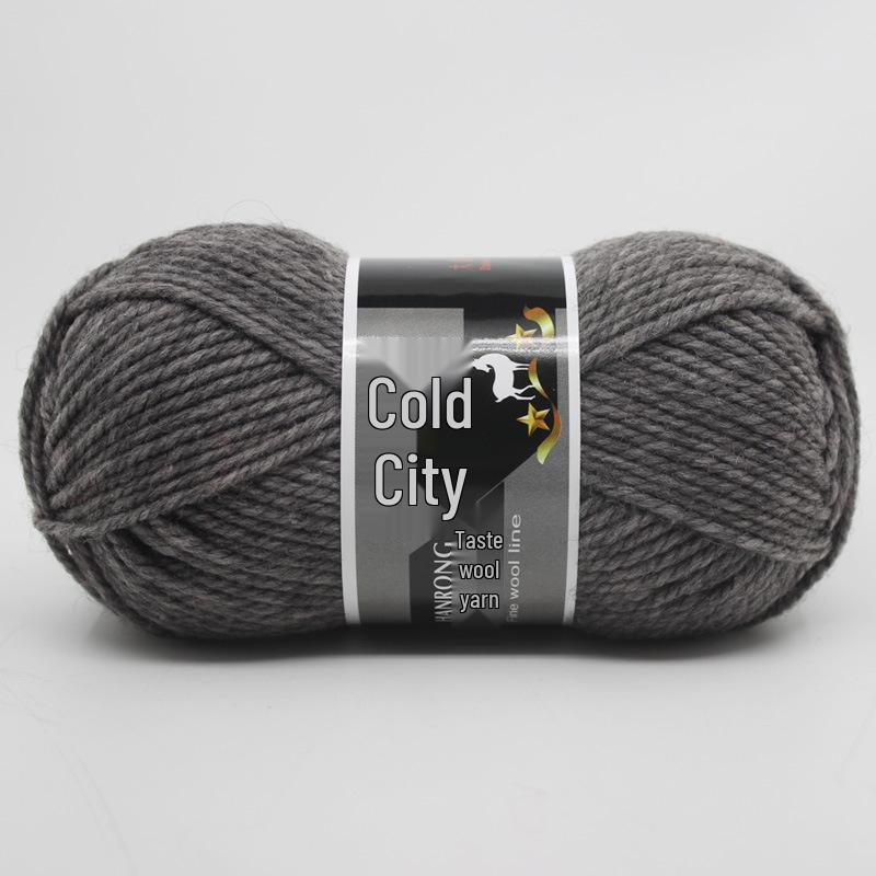 Mittel-Dickes Kaschmir Chunky Handstrickgarn für Schals