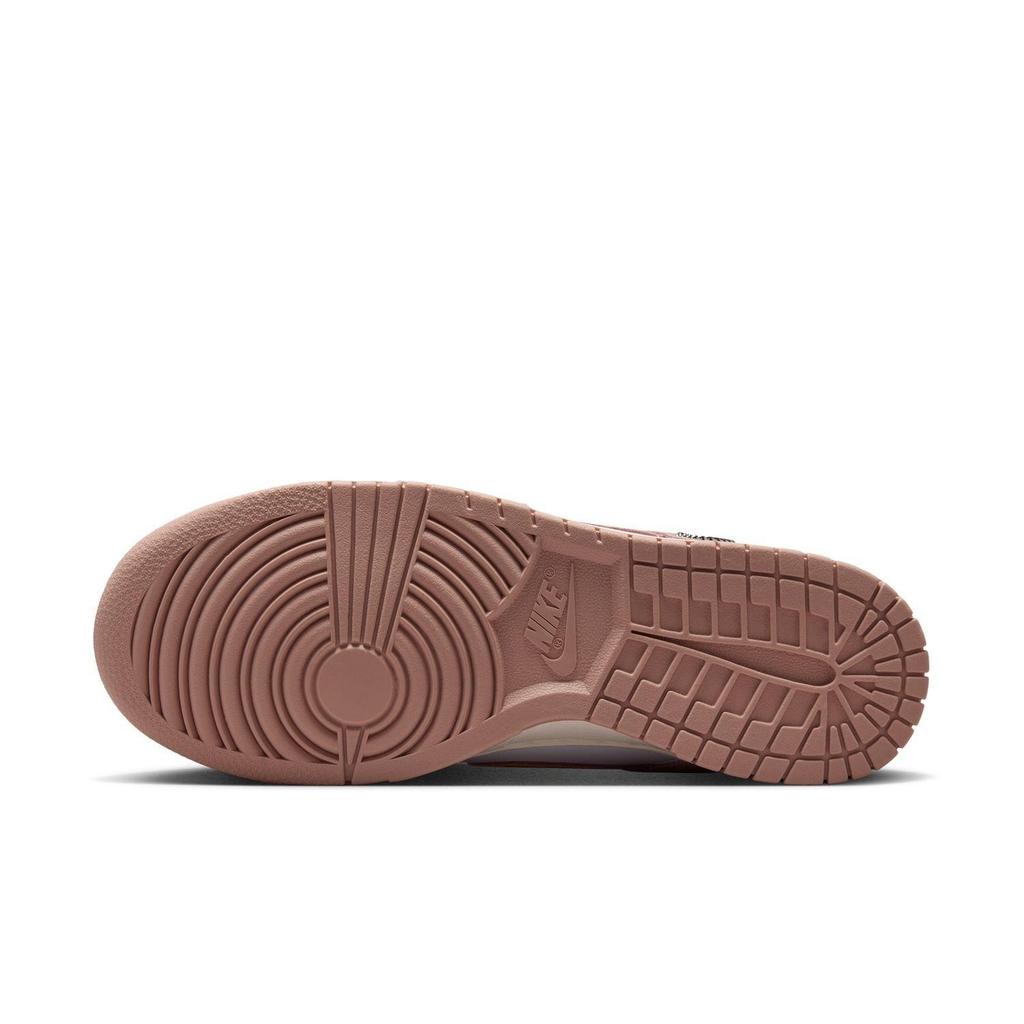IB4417-104 Nike Women's Dunk Low Sail Metallic Gold Red Sepia (Women's)