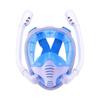 Full Face Snorkeling Mask 180° Panoramic Silicone Dry Top Snorkeling Goggles 2 Snorkeling Tube Leak Proof