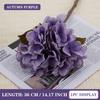 Artificial Rose Flower Silk Hydrangea Wedding Small Bouquet Fake Flower Party DIY Autumn Beautiful Decoration 36cm/14.17inch