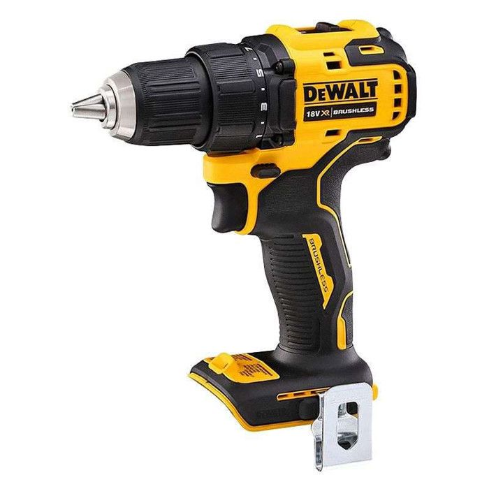Perceuse-visseuse 18v compact xr - dewalt - dcd708d2t - 2 batteries 2ah - 16 positions de réglages de couple