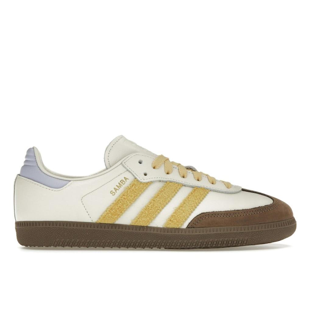Adidas Samba OG Oat Violet Tone Women Sneakers Cream Off-White IE0875