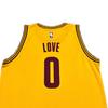 Adidas X NBA Collaboration Cavaliers Swingman Fan Edition Kevin Love 0 Sleeveless Soft Stylish Sports Jersey Unisex Jersey Yellow 7470A-3CC-K92630