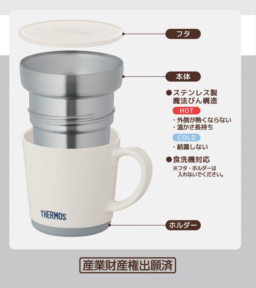 Thermos Insulated Mug 350ml White JDC-351WH
