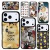Hülle Case für iPhone 17 Air 16 Pro Max 15 Plus 11 13 Mini 14 12 Rückseite Handyhülle Weinende Katzen Memes Und Hund weich