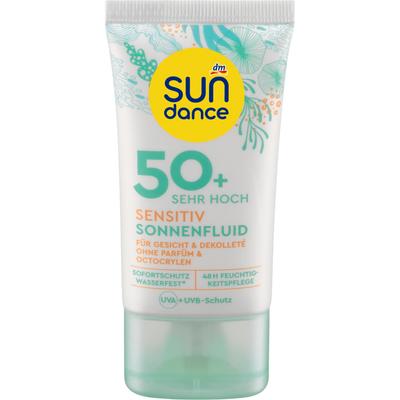 Vokietija Sundance Sausos odos apsauginis nuo saulės skystis SPF50 50ml