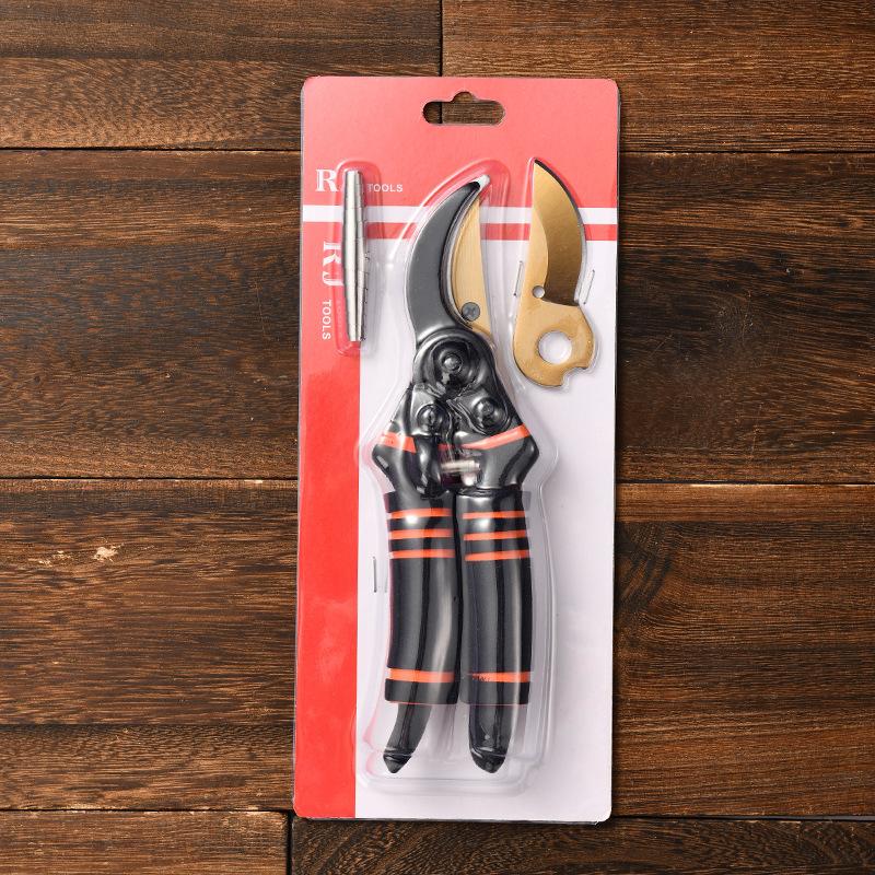Heavy Duty Gardening Pruning Shears Professional Branch Cutter Scissors with Replacement Blade and Spring Set 1set Pruning Shears