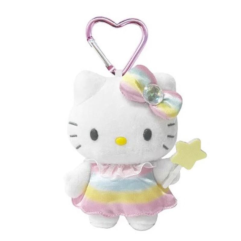 Sanrio Hello Kitty Unicorn Plush Keychain With Soft Short Pile For Cute Character Collectors