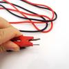 Multimeter Measure Connector Probe Dual Head 20A Alligator Crocodile Clip To 4Mm Banana Plug Test Lead Cable