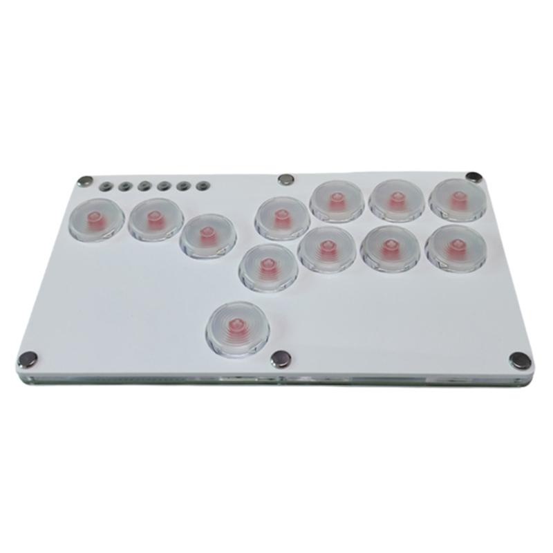 Fighting Stick Controller for PC SKY2040 FightingBox Mini Gaming Keypad Controller Arcade Joystick Versatile Responsive