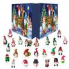 Multi Patterns Christmas Gnome Advent Calendar 2025 Gnome Dolls Plush Toys 24 Day Gnomes Kids Party Gifts  s New Year navidad