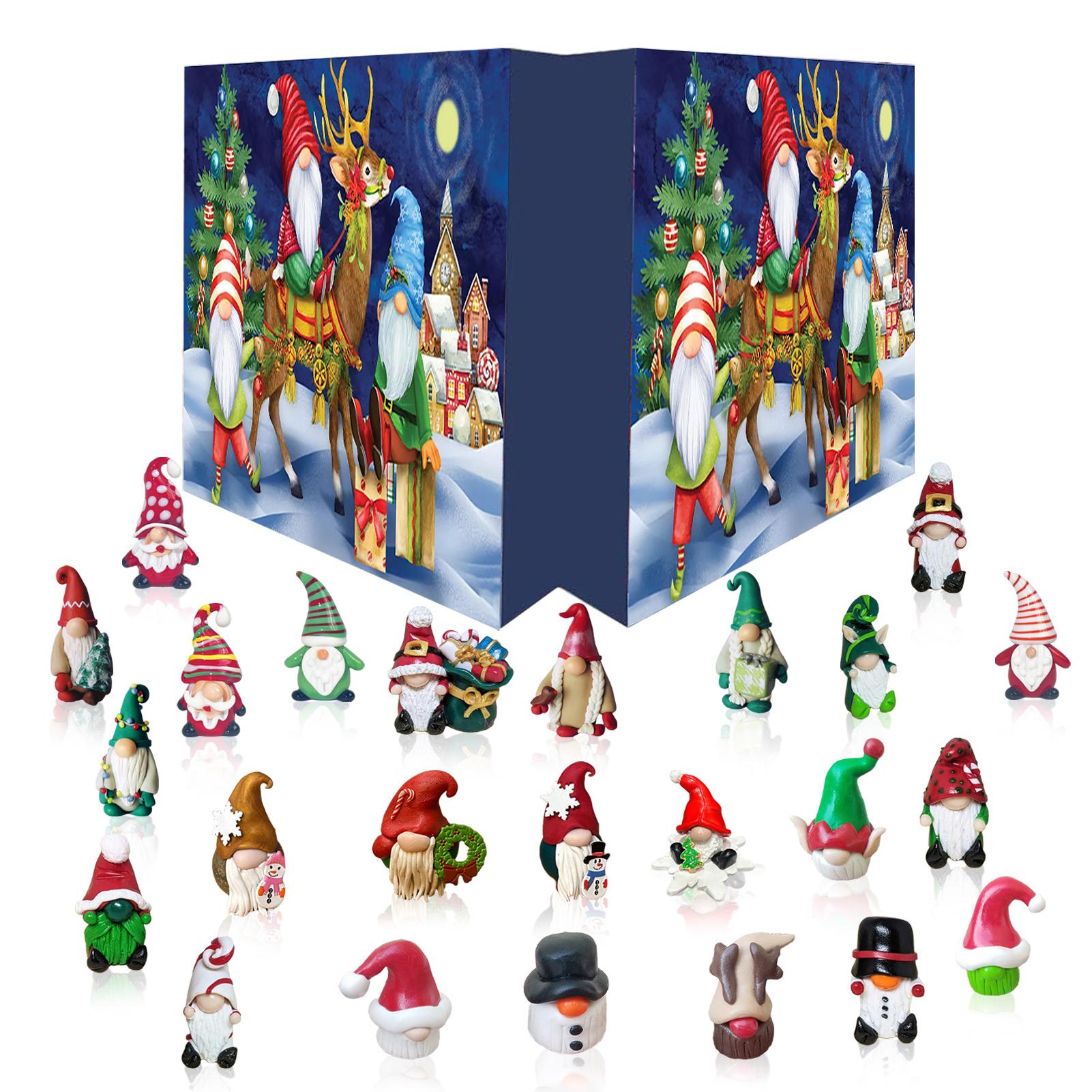 

Multi Patterns Christmas Gnome Advent Calendar 2025 Gnome Dolls Plush Toys 24 Day Gnomes Kids Party Gifts s New Year navidad as shows