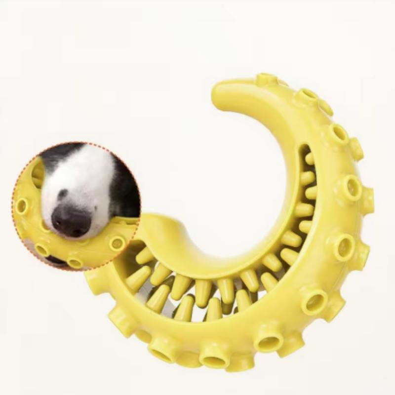 Wear Resistant Leaking Food Ball Soft Bite Resistant Puppy Chewing Toy Washable Convenient Dog Teeth Grinding Stick Molars