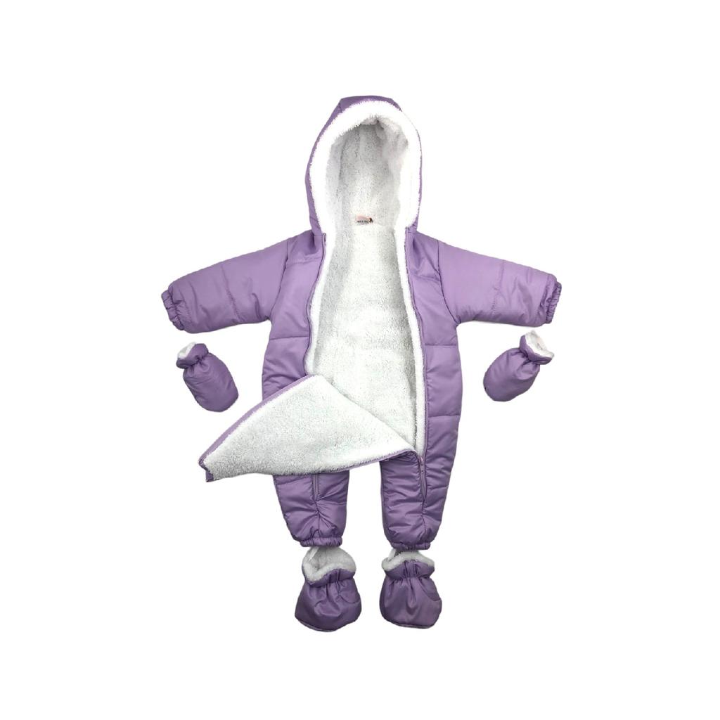 Gray Special Series Panduf Footed And Gloves Welsoft Cosmonaut