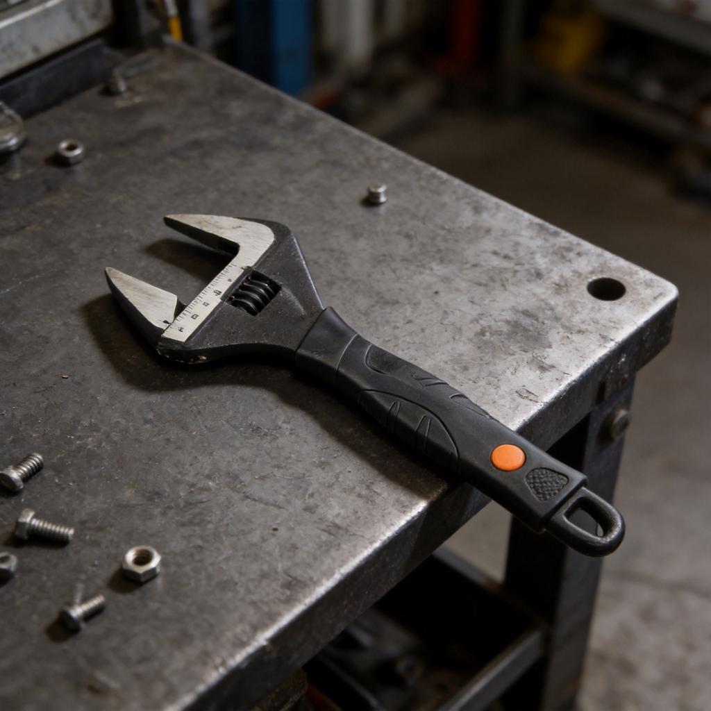 Adjustable Wrench Anti-slip Wrench Wrench With Grip Ergonomic Handle Design