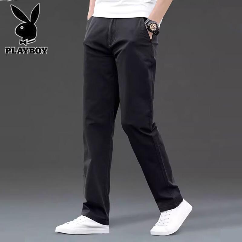Playboy Men s Summer Straight Leg Casual Pants 29