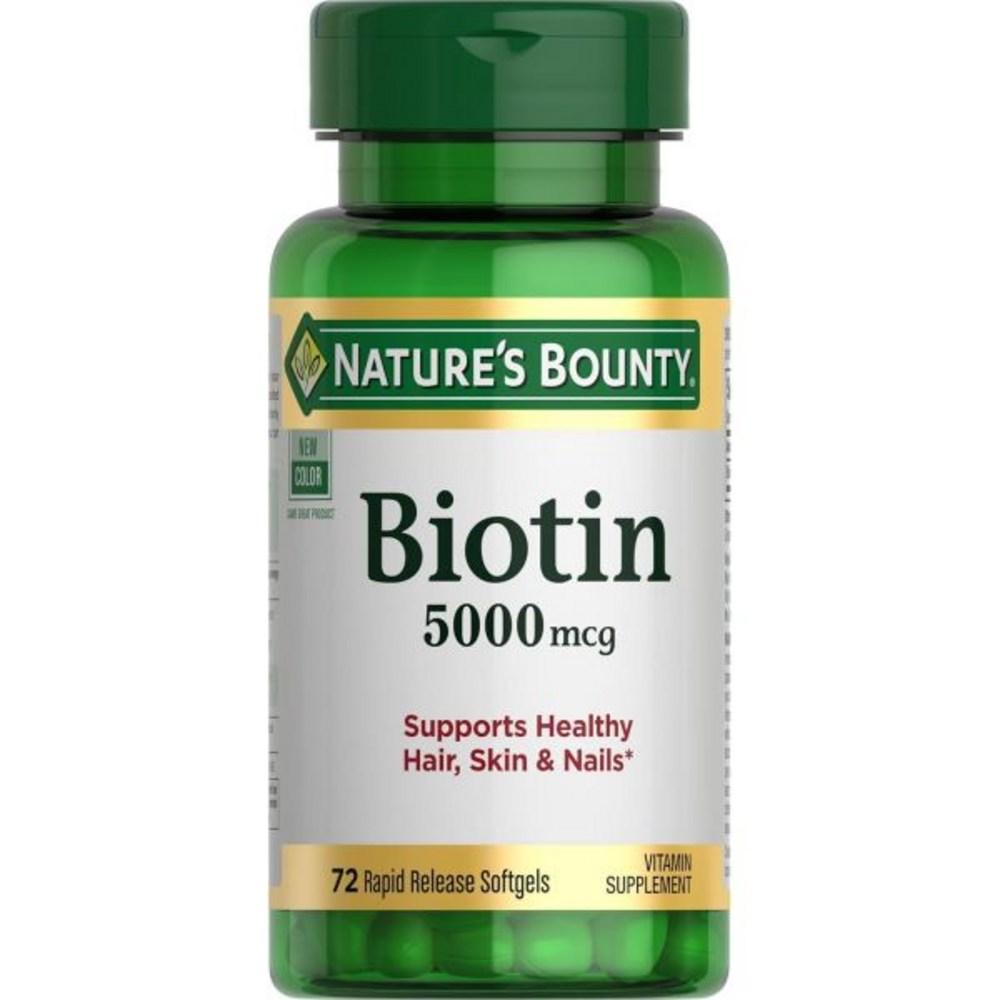 Nature's Voti Biotin 5,000 Microgram Capsules 72 Pcs 5,000 Tablets