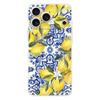 Soft Clear TPU Phone Case For iPhone 17 Air 16E 16 11 15 14 Pro MAX 12 13 7 8 Plus SE Easter Cover Summer Fruits Lemon Print