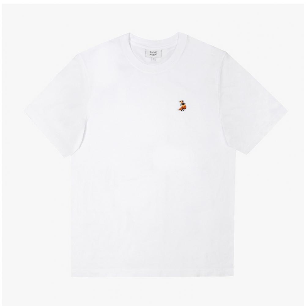 Maison KiTune Men Dreaming Fox PaTch T shirT P100 Qm00102kj7026 QM00102KJ7026 P100 (M)