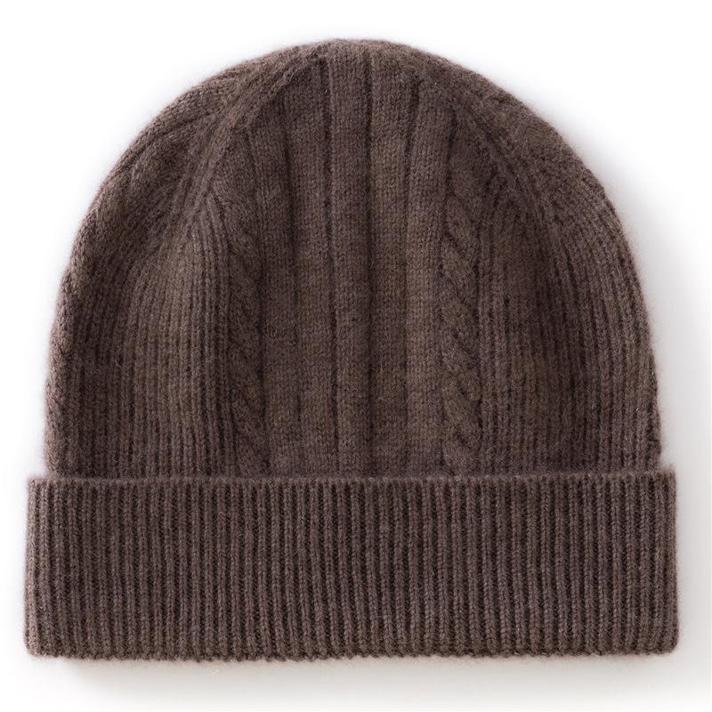 Cashmere Autumn and Winter New Unisex Fashion Versatile Casual Warm Ear Protection Coldproof Knitted Hat