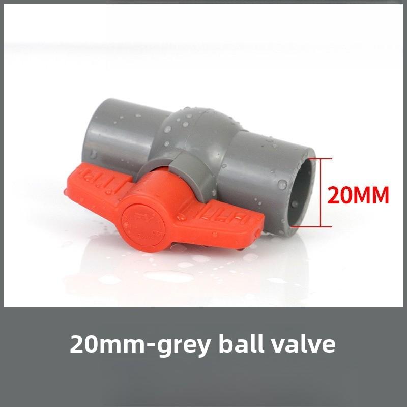 Diametru Interior 20/25/32/40mm Robinet Sferic PVC 3 Culori Opțional Slip Instalații Sanitare U-PVC Robinet Sferic Plastic Conector de Reparare Comutator Conductă